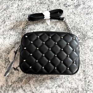 REBECCA MINKOFF Quilted Studded Crossbody
